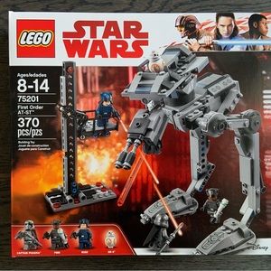 Lego Star Wars First Order AT-ST 75201 Sealed